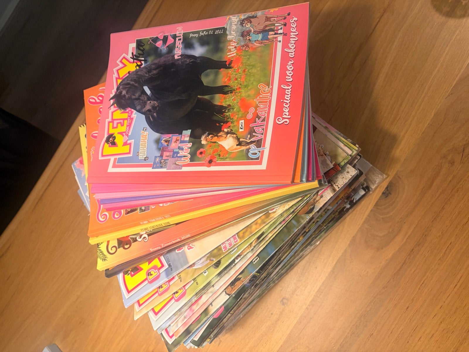 Grote stapel Penny tijdschriften en zomerboeken, Ophalen, Gelezen, Overige typen