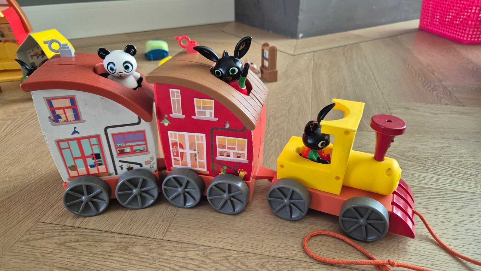 Bing Speelgoed Set: Trein, Puzzel & Figuren, Ophalen of Verzenden, Gebruikt, Jongen of Meisje