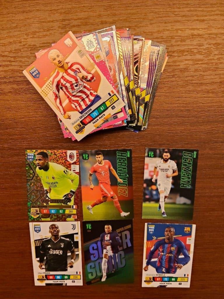 Verzameling van circa 148 voetbalkaartjes, Ophalen of Verzenden, Zo goed als nieuw, Meerdere plaatjes