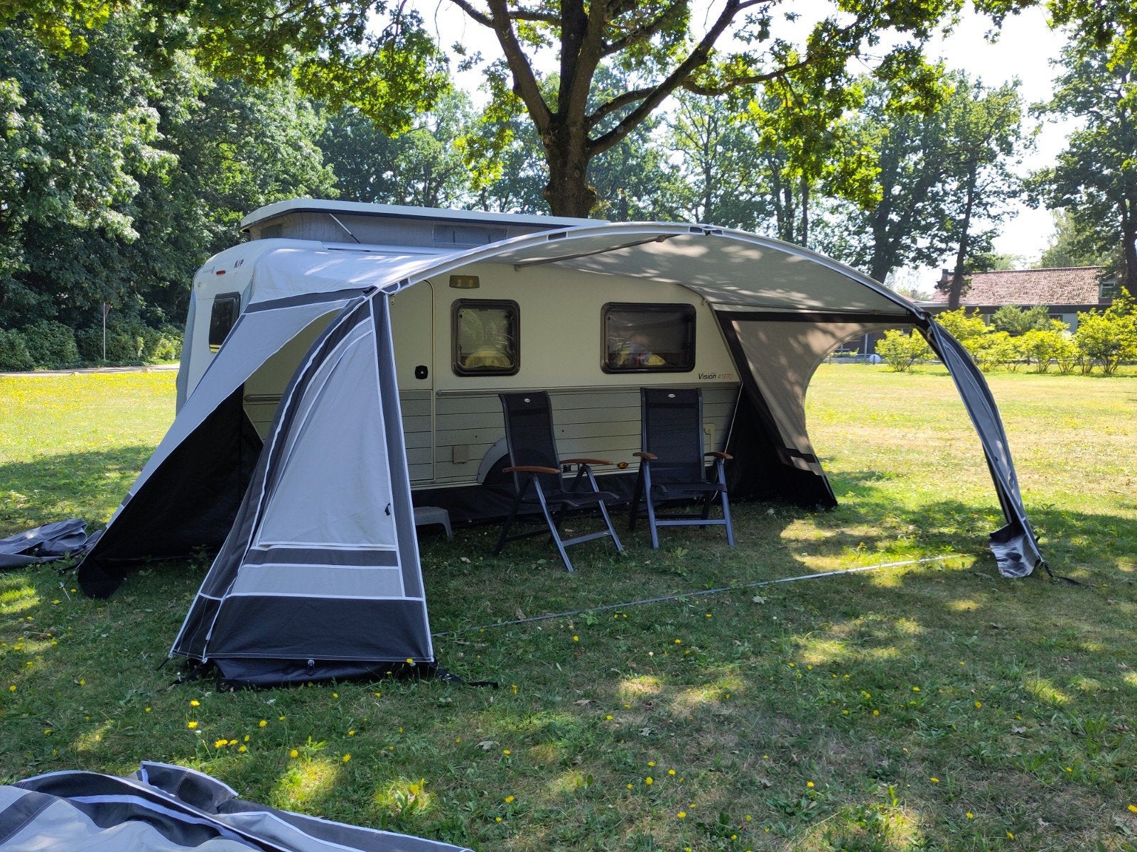 Fortex Aronde Combi voortent voor hefdakcaravan, Ophalen, Zo goed als nieuw, Ten Cate All Season 200g/m2, Overige merken