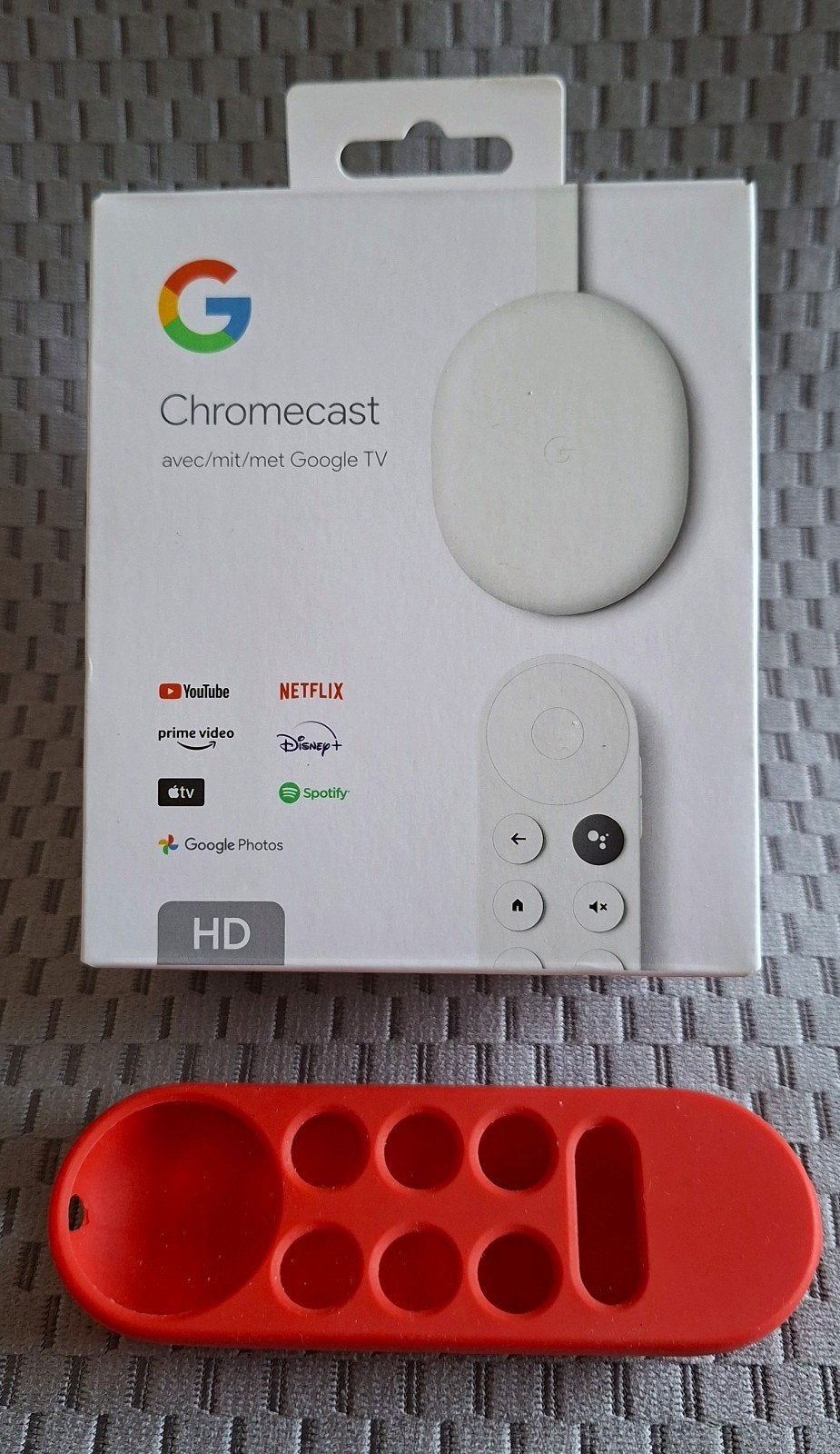 Google Chromecast HD met Google TV, Ophalen of Verzenden, Zo goed als nieuw, HDMI