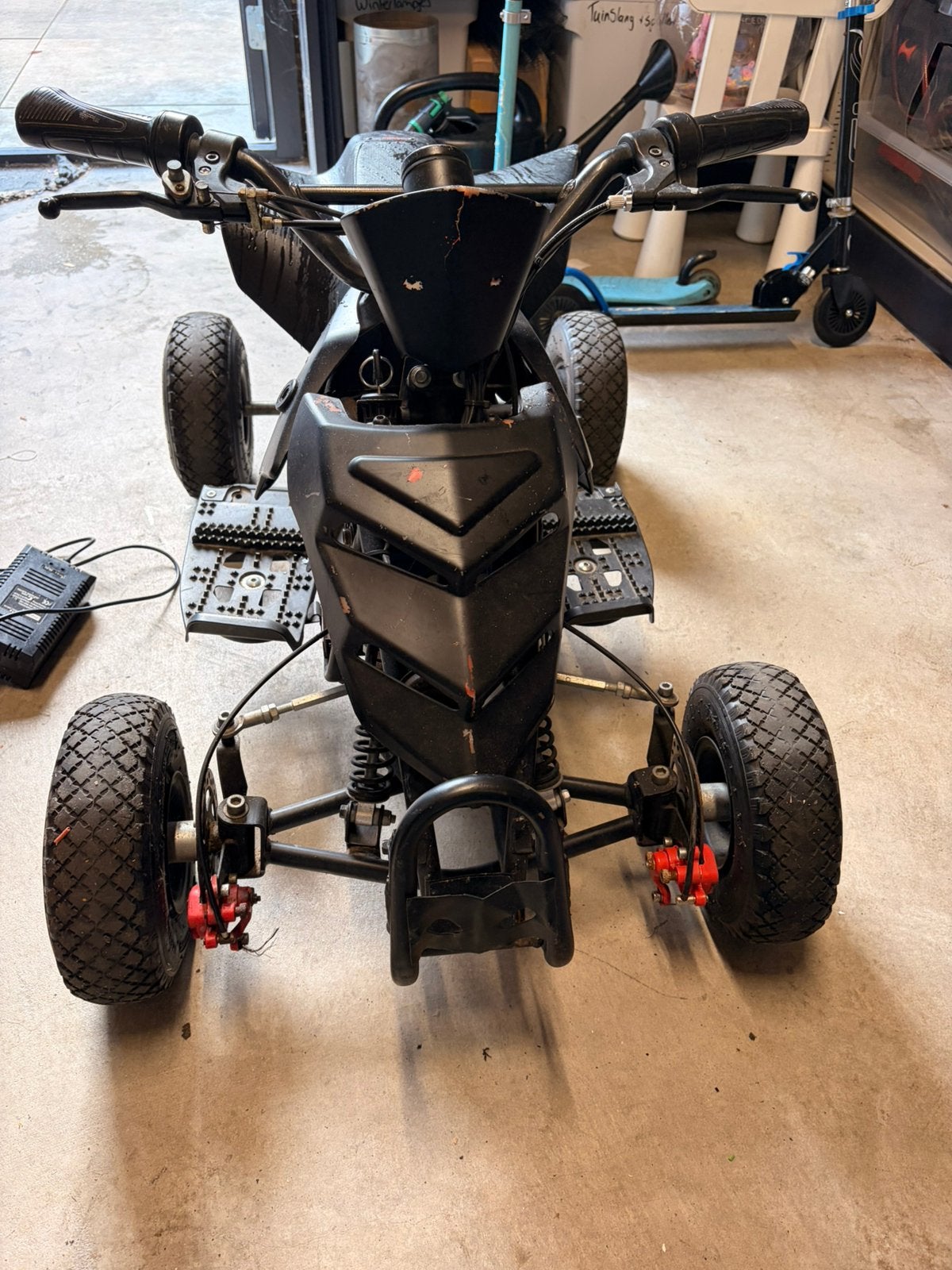 Elektrische kinderquad, Gebruikt