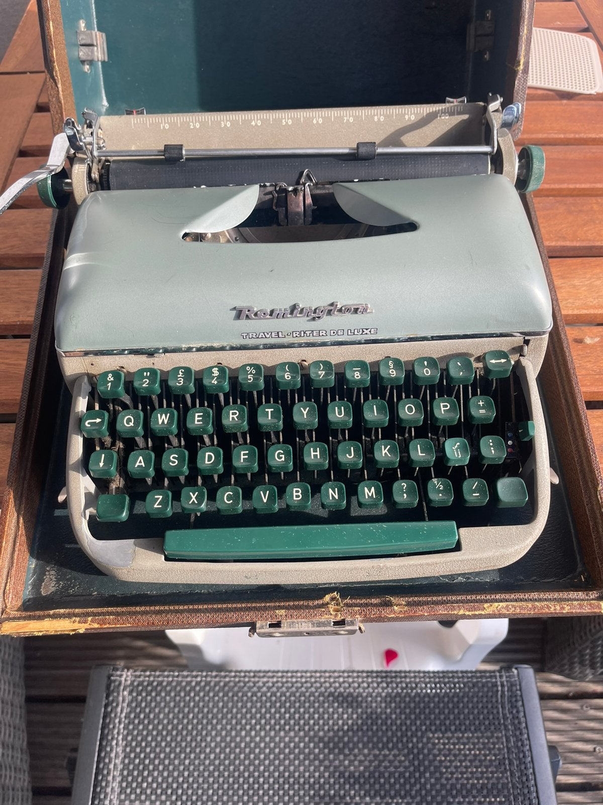 Remington Travel-Riter de Luxe, Diversen, Ophalen of Verzenden, Gebruikt