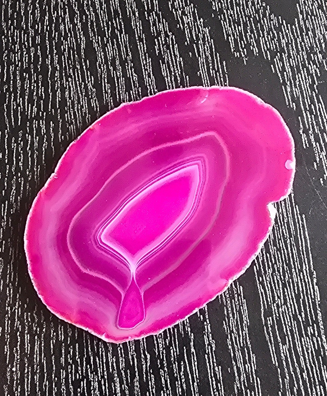 Roze Agaat Schijf - Decoratieve Steen, Ophalen of Verzenden, Nieuw