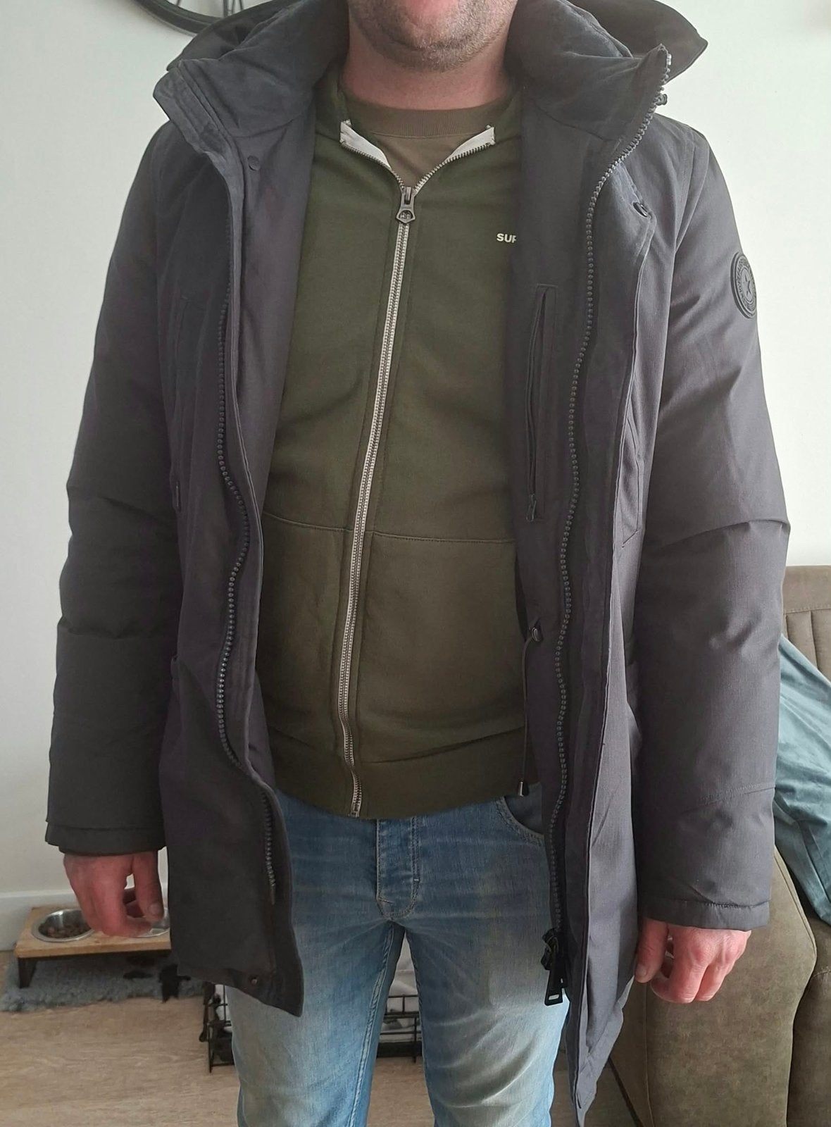 Airforce jas, Ophalen, Zo goed als nieuw