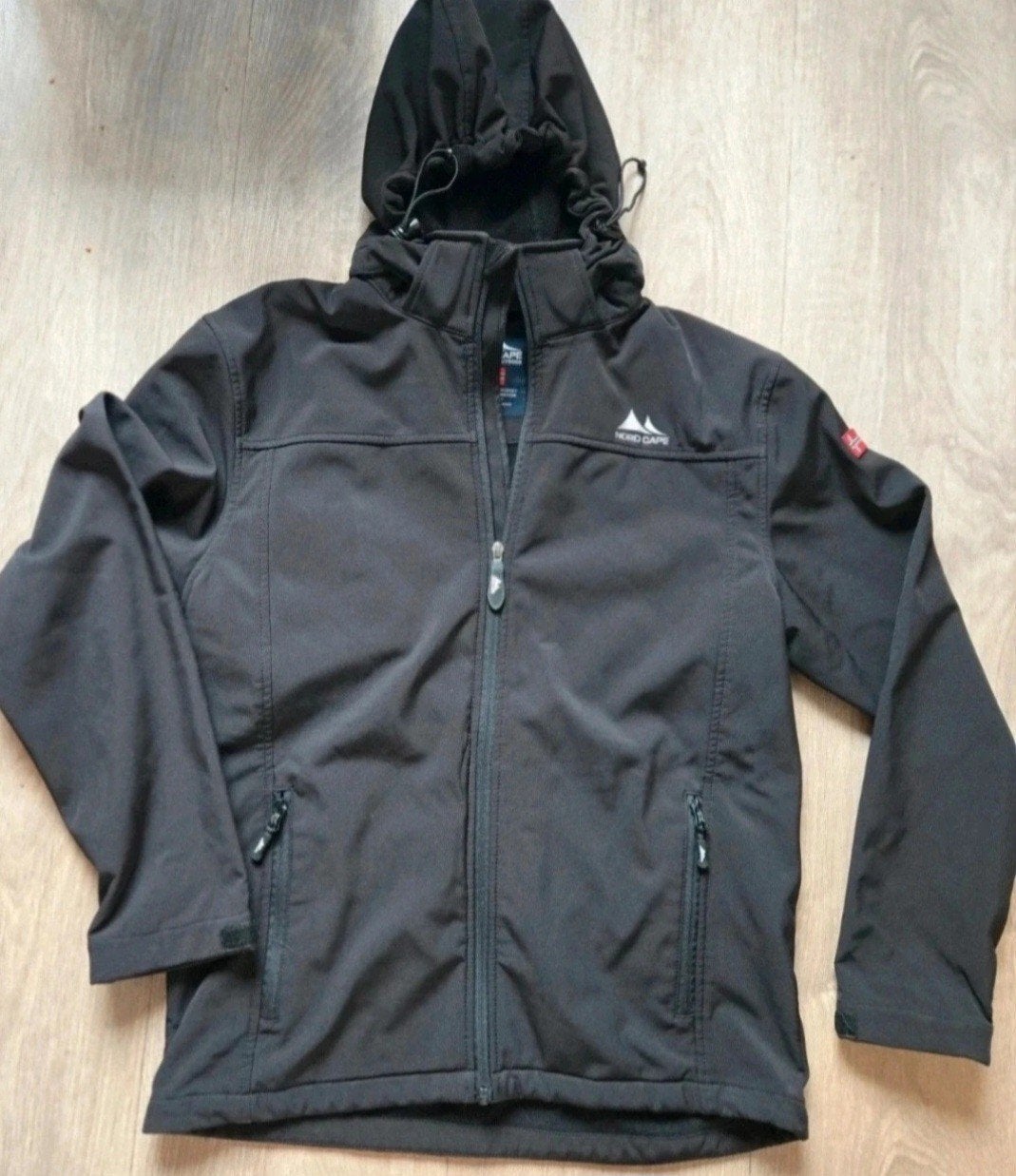 Heren softshell jas Nord Cape, maat L, Maat 52/54 (L), Nord cape, Zwart, Ophalen of Verzenden