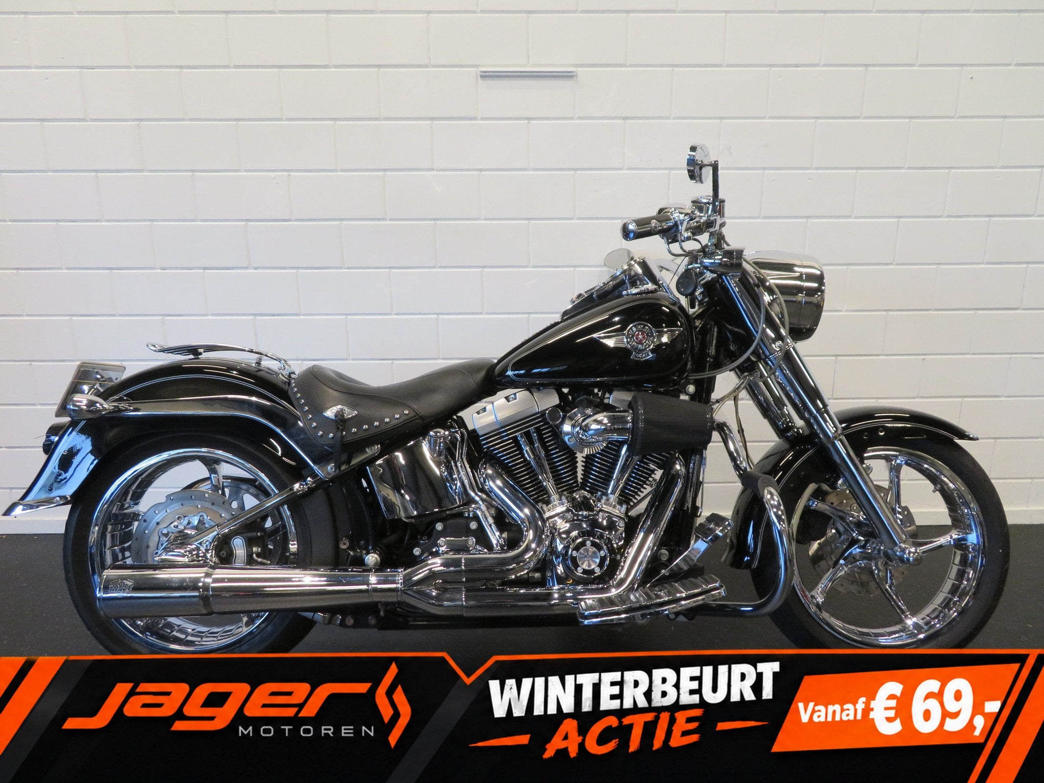 Harley-Davidson FLSTF FAT BOY SPECIAL BIG TWIN (bj 2011), Chopper, Gebruikt, Bedrijf