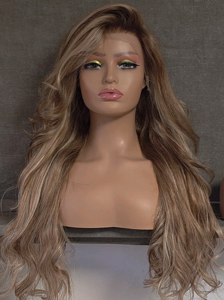 lace wig echt haar, Ophalen of Verzenden, Nieuw, Pruik of Haarverlenging