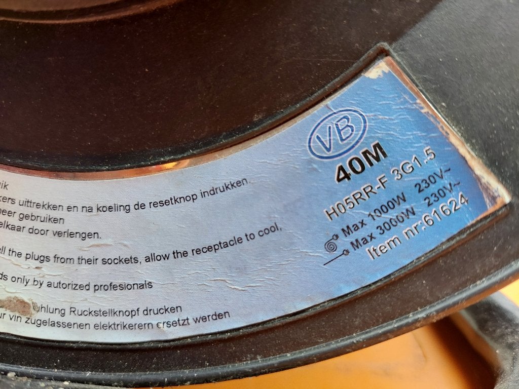 Hobby haspel camping, Ophalen, Zo goed als nieuw, Kabelhaspel