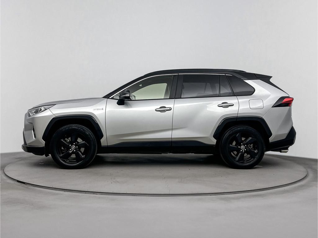 Toyota RAV4 2.5 Hybrid Bi-Tone | Half-Leder Interieur | Appl, Auto's, Toyota, 12 maanden, Gebruikt, 4 cilinders, Leder en Stof