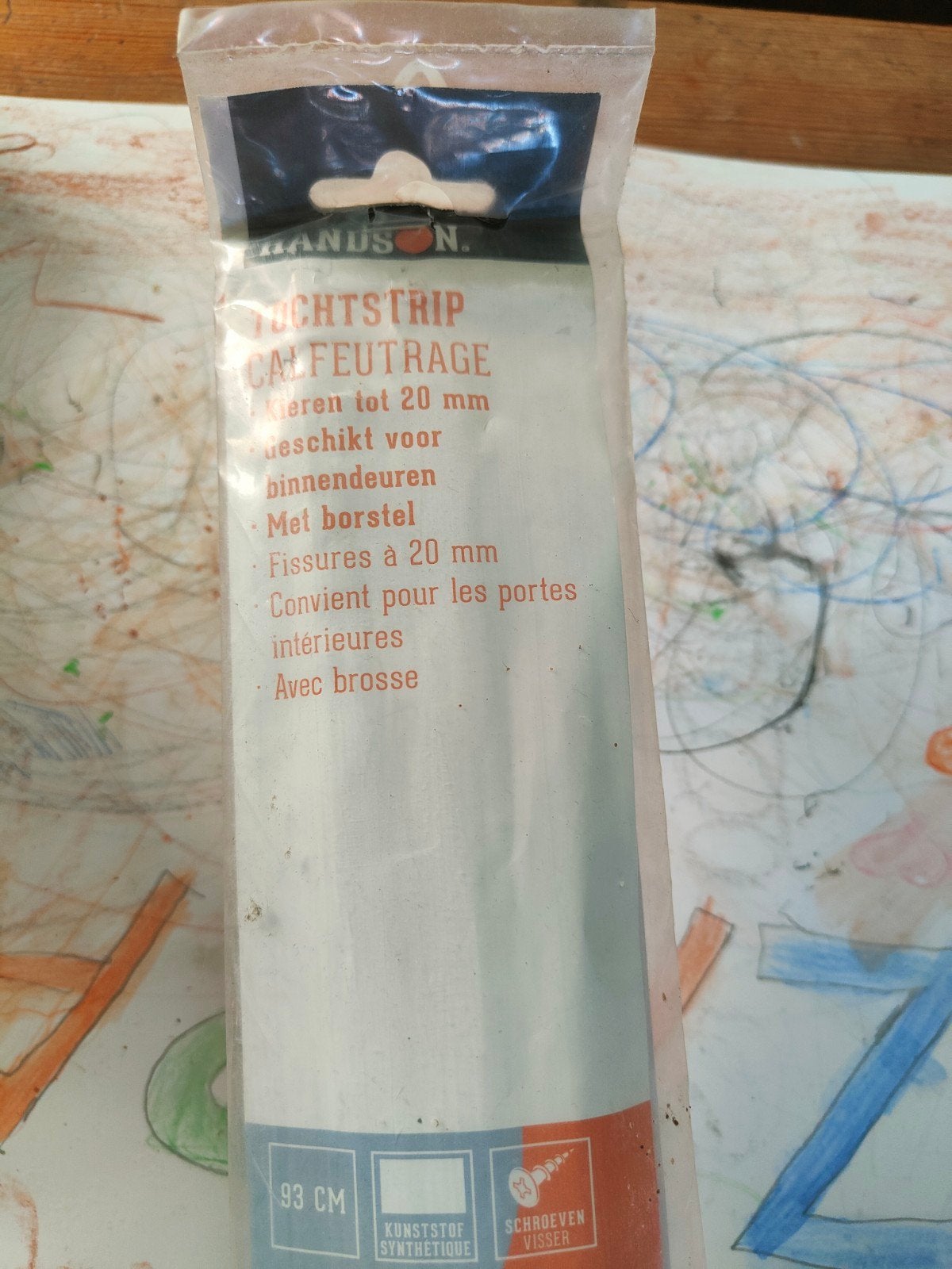 Tochtstrip, Ophalen of Verzenden, Nieuw, Minder dan 5 m², Folie