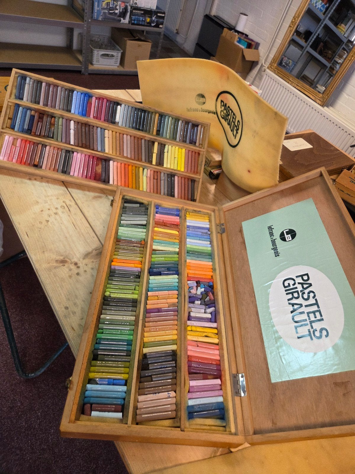 Vintage Pastels Girault Lefranc Bourgeois - 300 stuks, Ophalen of Verzenden, Zo goed als nieuw, Overige typen