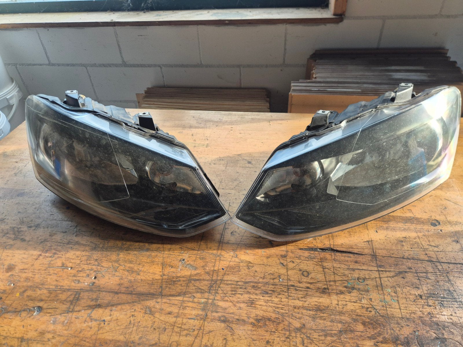 Koplampen Volkswagen Polo 6R (2009-2014) - Set L+R, Ophalen of Verzenden