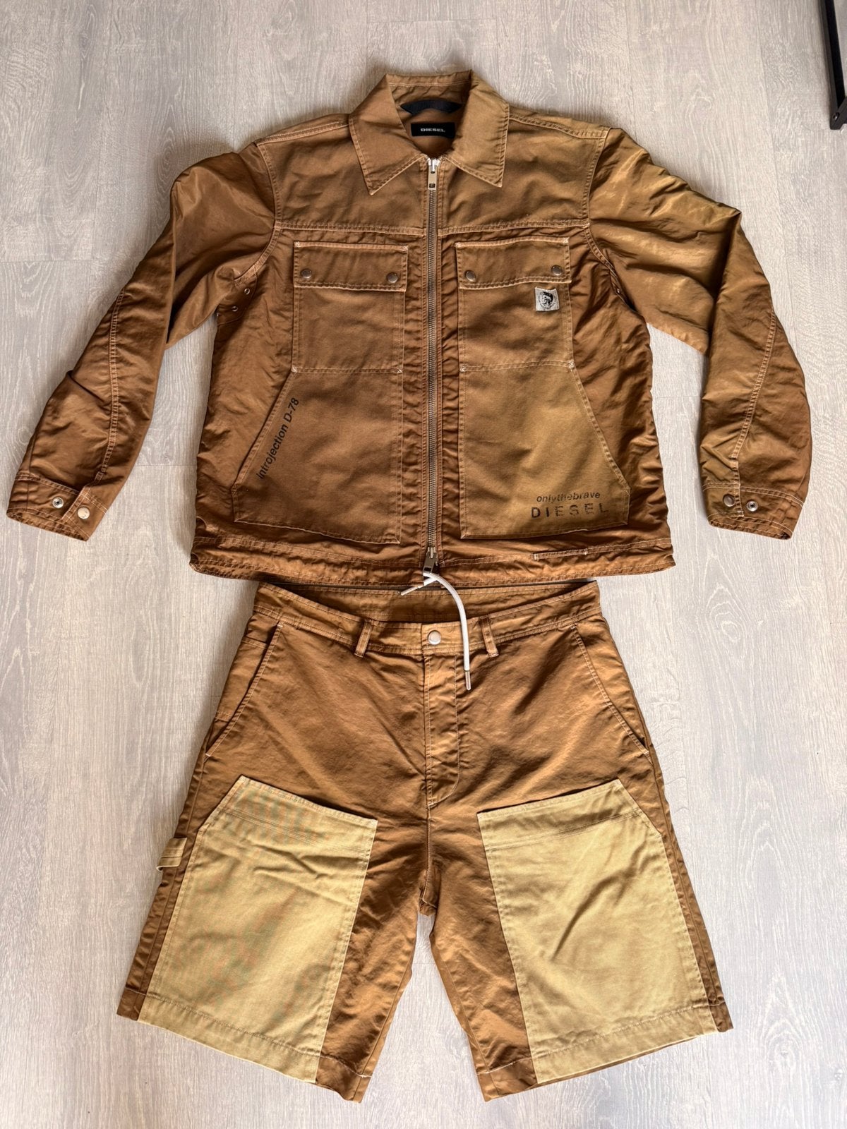Vintage Diesel ‘Only The Brave’ Workwear Set Maat M | 31, Ophalen, Gedragen