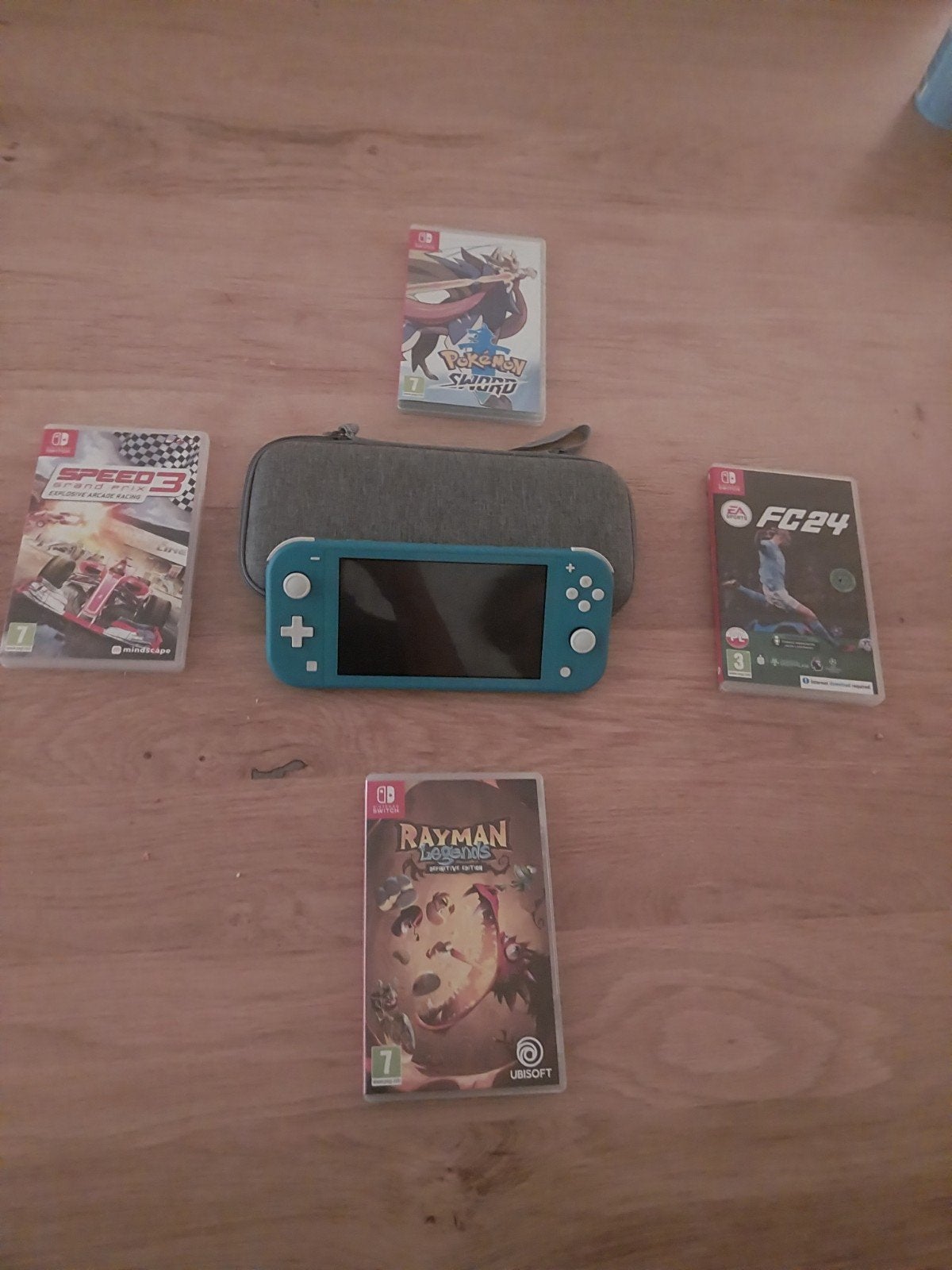 nintendo switch lite turquoise, Spelcomputers en Games, Ophalen, Refurbished, Game Boy Pocket, Met games