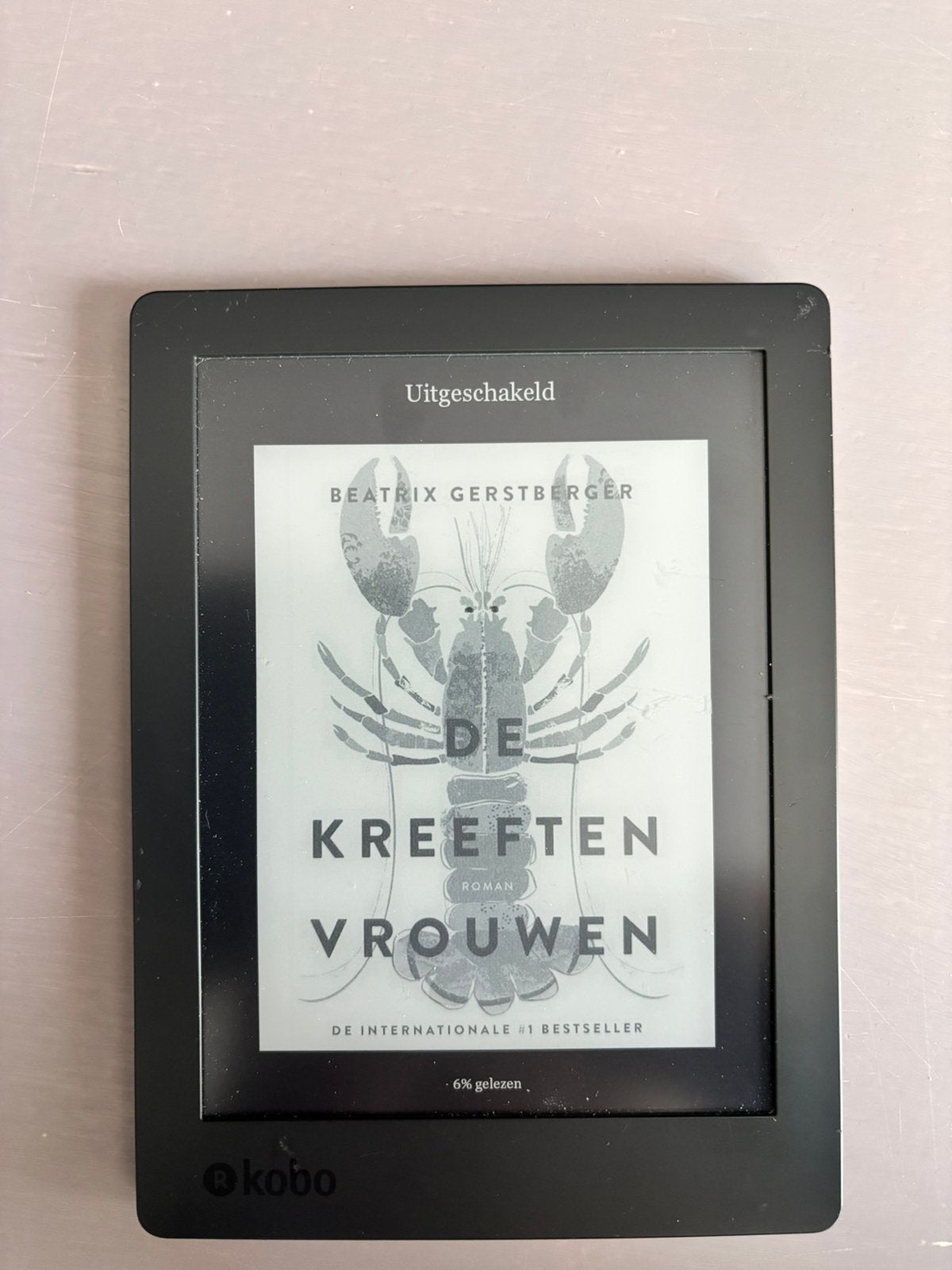 Kobo aura h2o 2e generatie, in goede staat, Computers en Software, 8 GB, Ophalen of Verzenden, Zo goed als nieuw, Touchscreen