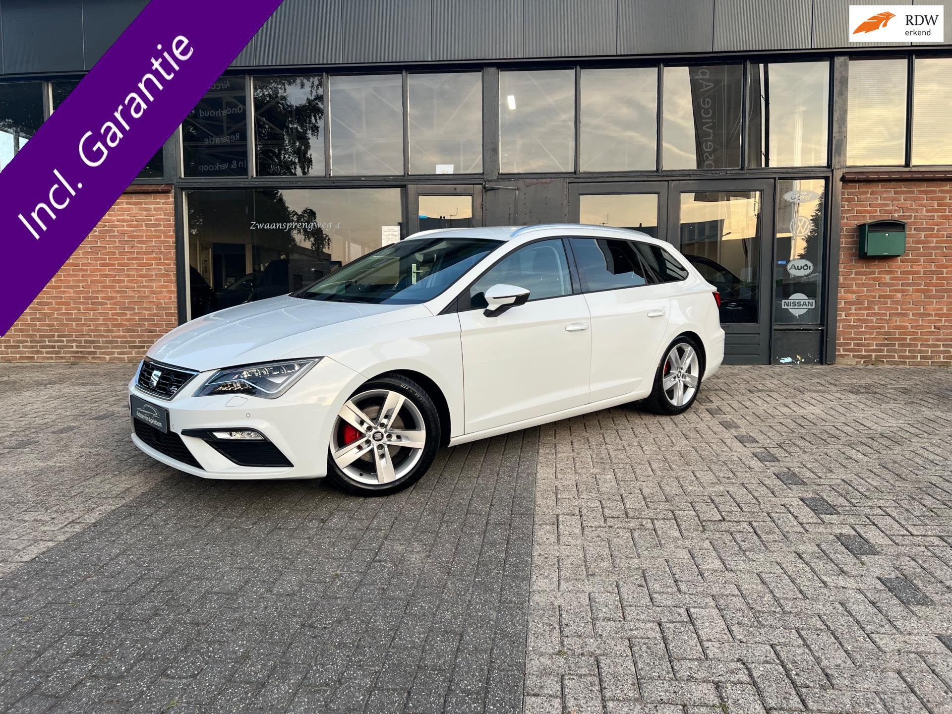 SEAT Leon ST 1.4 EcoTSI FR, ACC, Lane assist,, Auto's, 125 pk, Gebruikt, Zwart, Leon