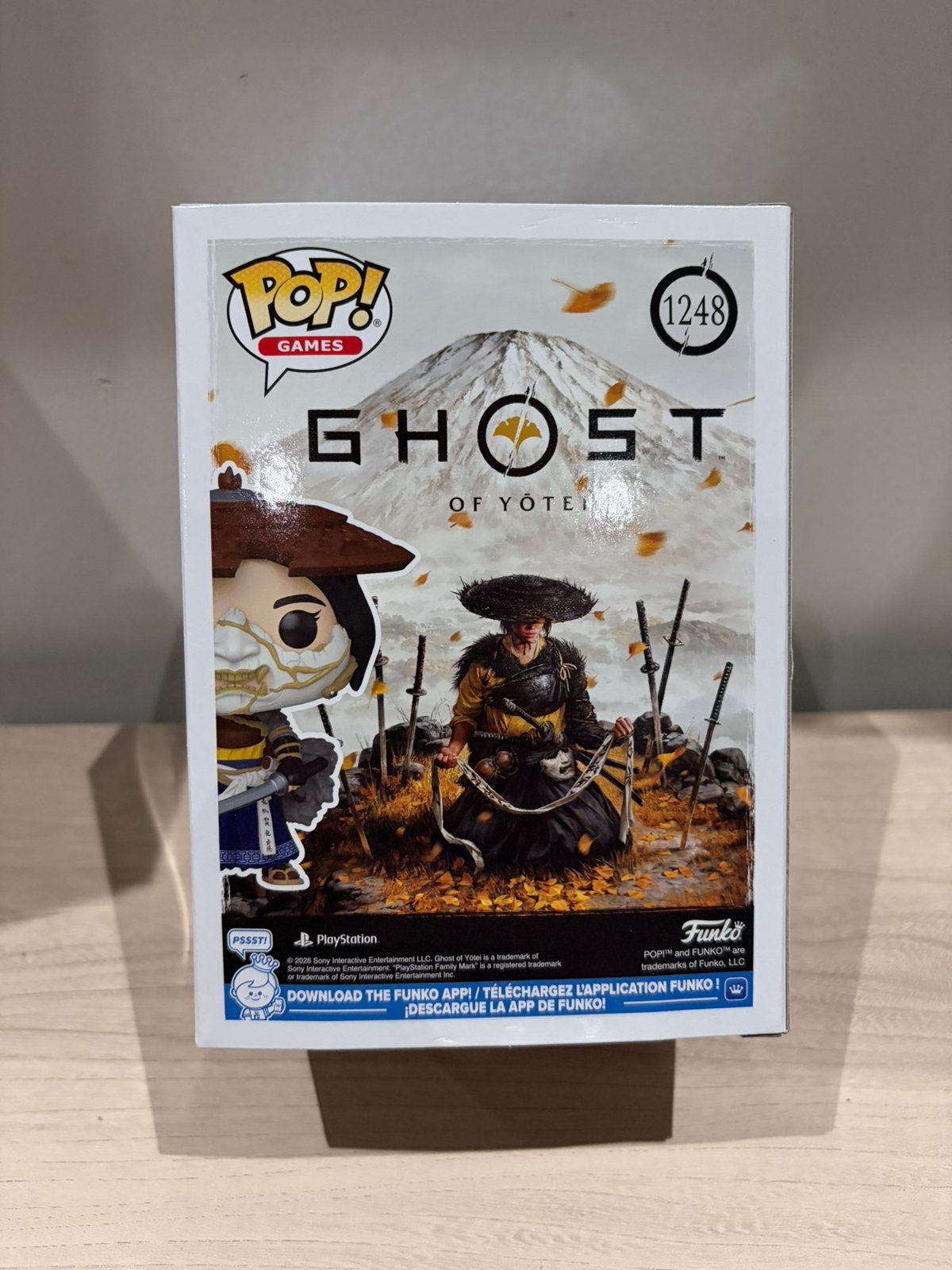 Funko Pop! Games Ghost of Yōtei – Atsu #1248 Vinyl Figure, Funko Europe, Ophalen of Verzenden, Zo goed als nieuw, 4th floor, 1 Queen Caroline St, London W6 9YN, Verenigd Koninkrijk