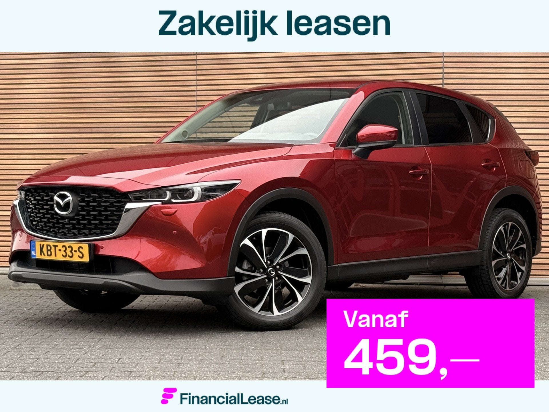 Mazda CX-5 2.5 SkyActiv-G 194 Navi / 360* Camera / Stoel en, Stof, Gebruikt, 4 cilinders, 1505 kg