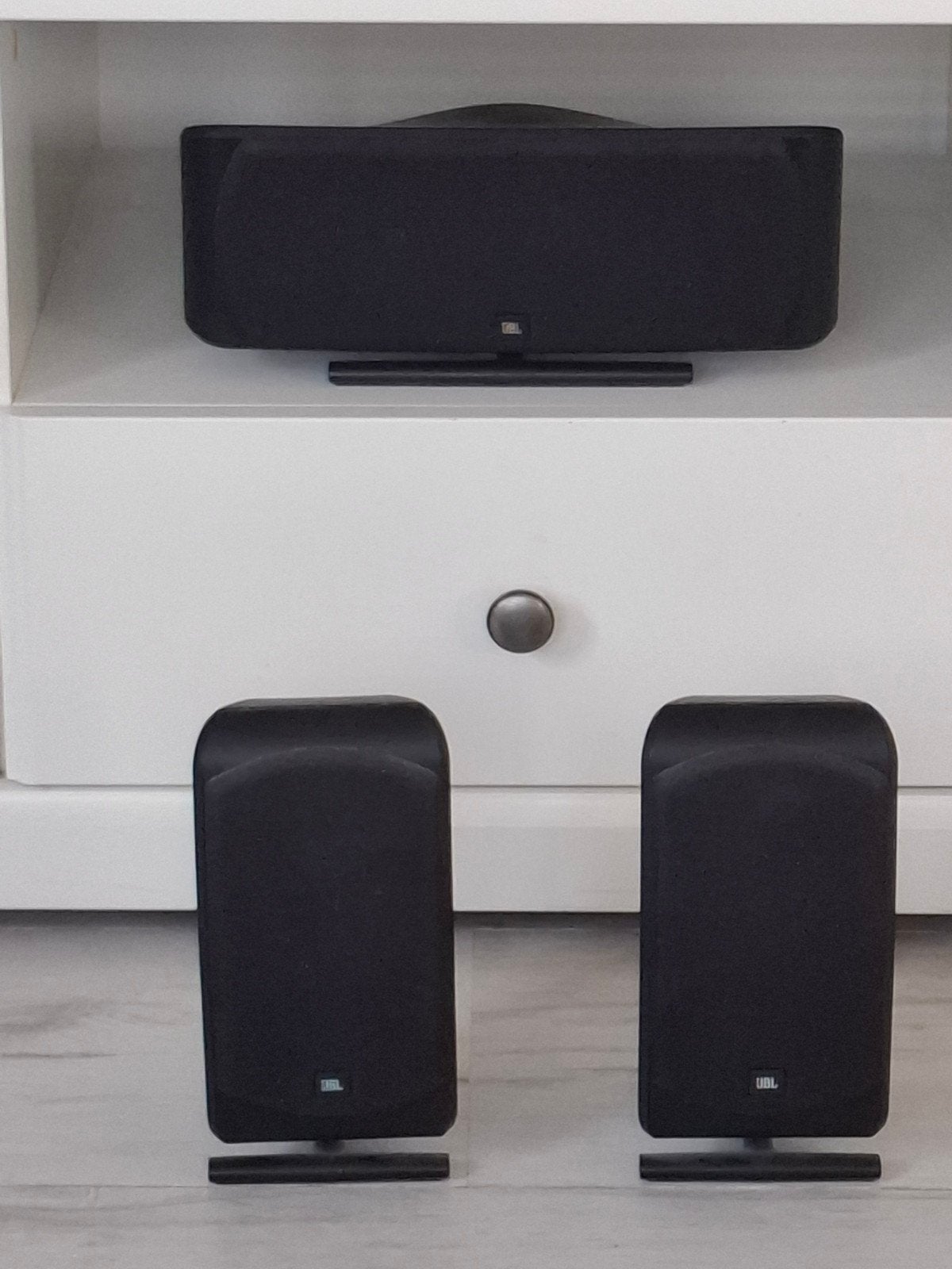 JBL 2 SCS200SAT SPEAKERS RN 1 CENTER SPEAKER, Overige merken, 70 watt of meer, Ophalen of Verzenden, 5.1-systeem
