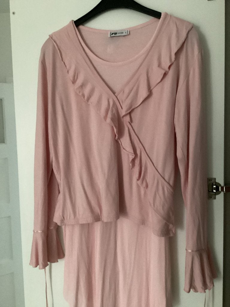 Leuk dames set maat L met leuke mouwtjes, Fb sisters, Maat 42/44 (L), Ophalen of Verzenden, Zo goed als nieuw