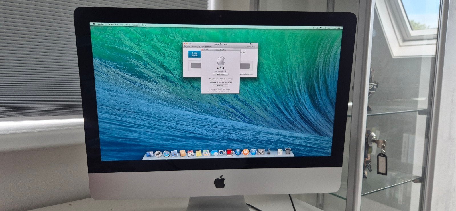 Apple iMac 21.5 inch - 2.7 GHz i5, 8GB RAM, Computers en Software, Gebruikt, 2 tot 3 Ghz, 8 GB, IMac