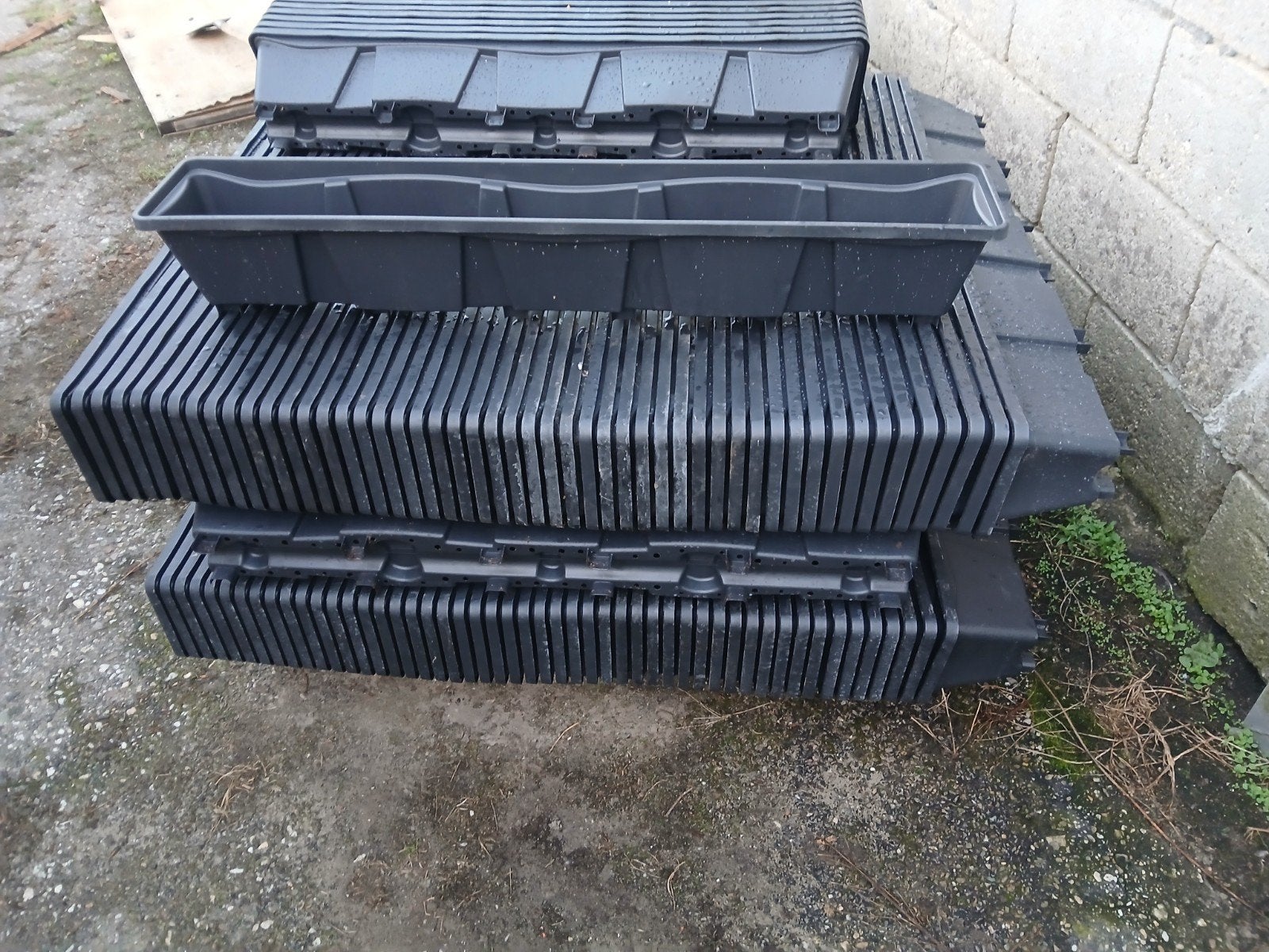 149x Bato 14,5 liter plantenbakken - Ideaal voor kwekers, Tuin en Terras, Ophalen, Kunststof, Gebruikt, Minder dan 30 cm