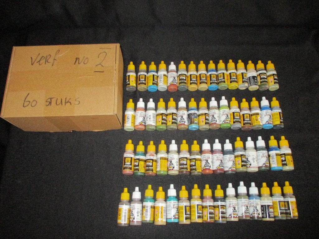 H-693,Mig/Ammo verf ,no,2, Ophalen of Verzenden, Gebruikt, 1:32 tot 1:50