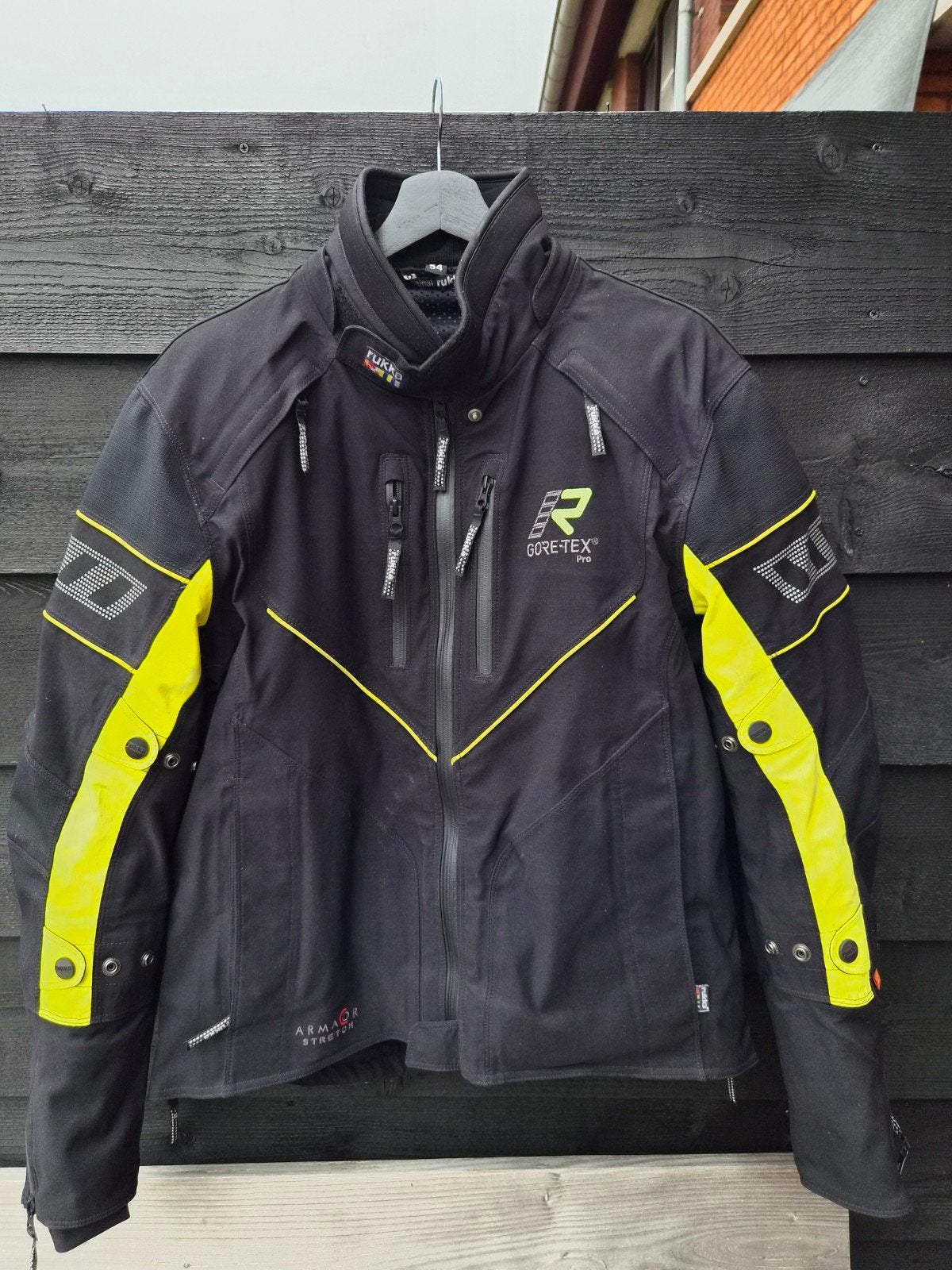 Rukka Gore-Tex Pro Motorjas en Broek - Maat 54/56, Motoren, Kleding | Motorkleding, Jas | textiel, Heren, Rukka, Ophalen of Verzenden