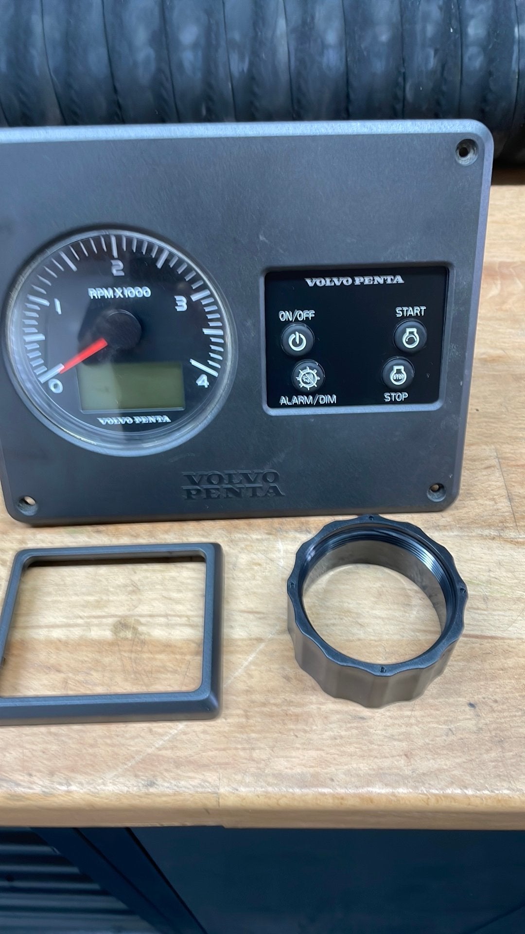 Volvo penta toerenteller/startpaneel, Watersport en Boten, Bootonderdelen, Ophalen, Nieuw, Motor en Techniek, Zeilboot of Motorboot