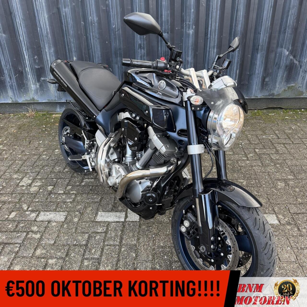 Yamaha MT-01, Sportuitlaat, 1670 cc, Meer dan 35 kW, Toermotor