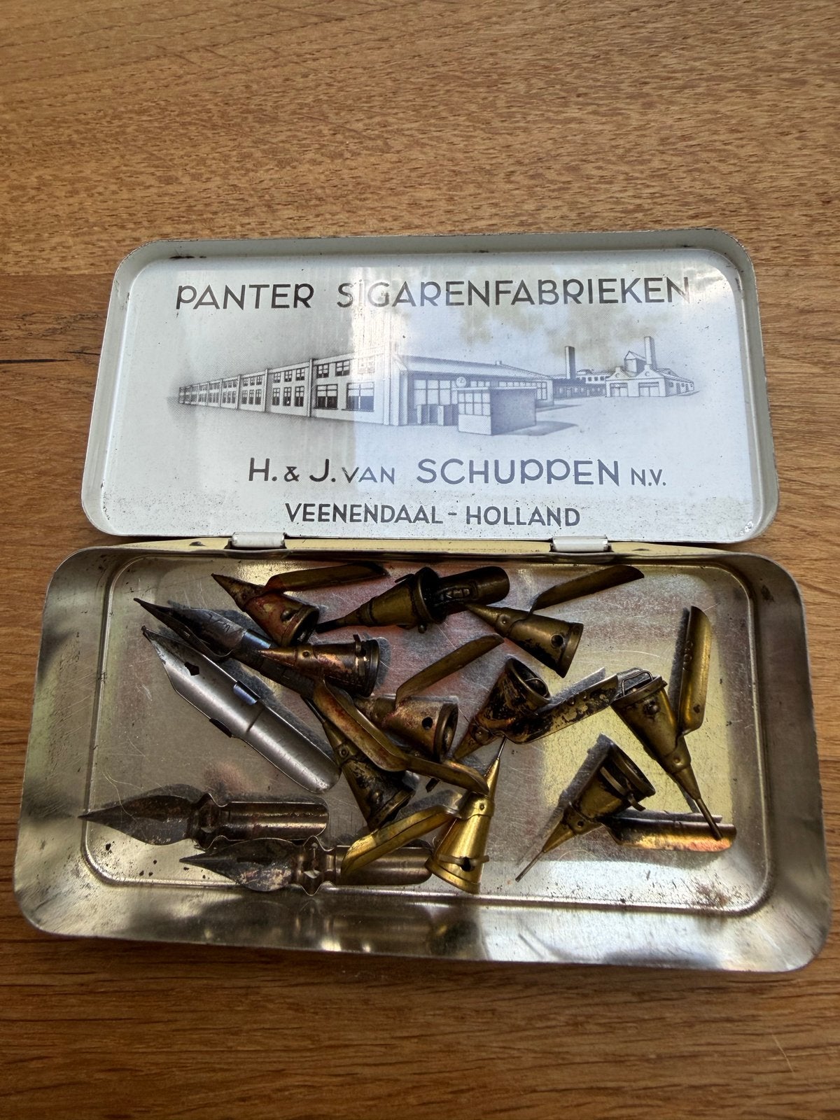 Vintage teken- en penpunten Perry & Co / Blanckertz, Ophalen of Verzenden, Gebruikt