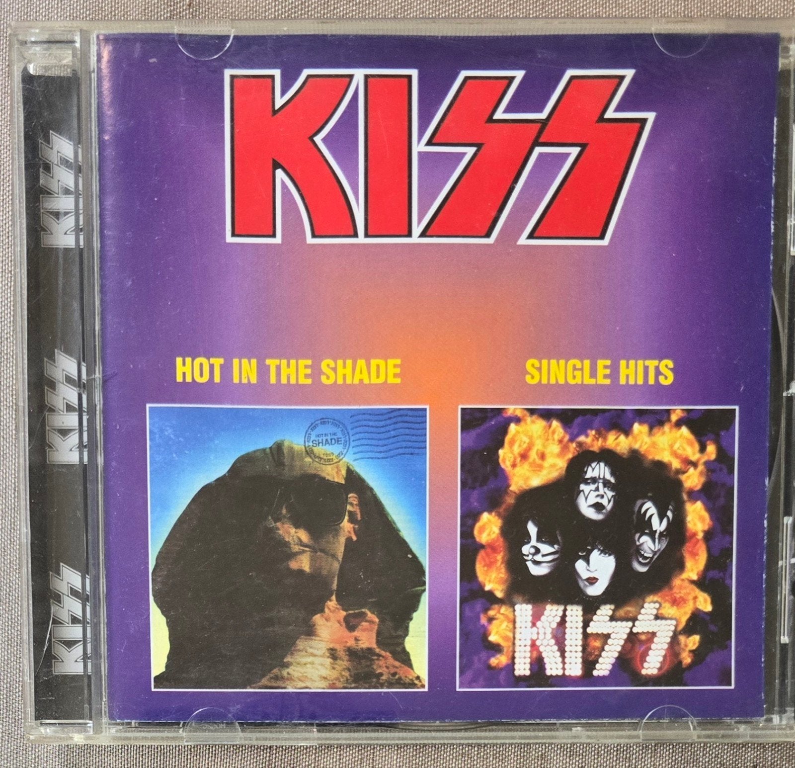 KISS - Hot in the Shade & Single hits CD, Boxset, Overige genres, Zo goed als nieuw, Bonusmateriaal