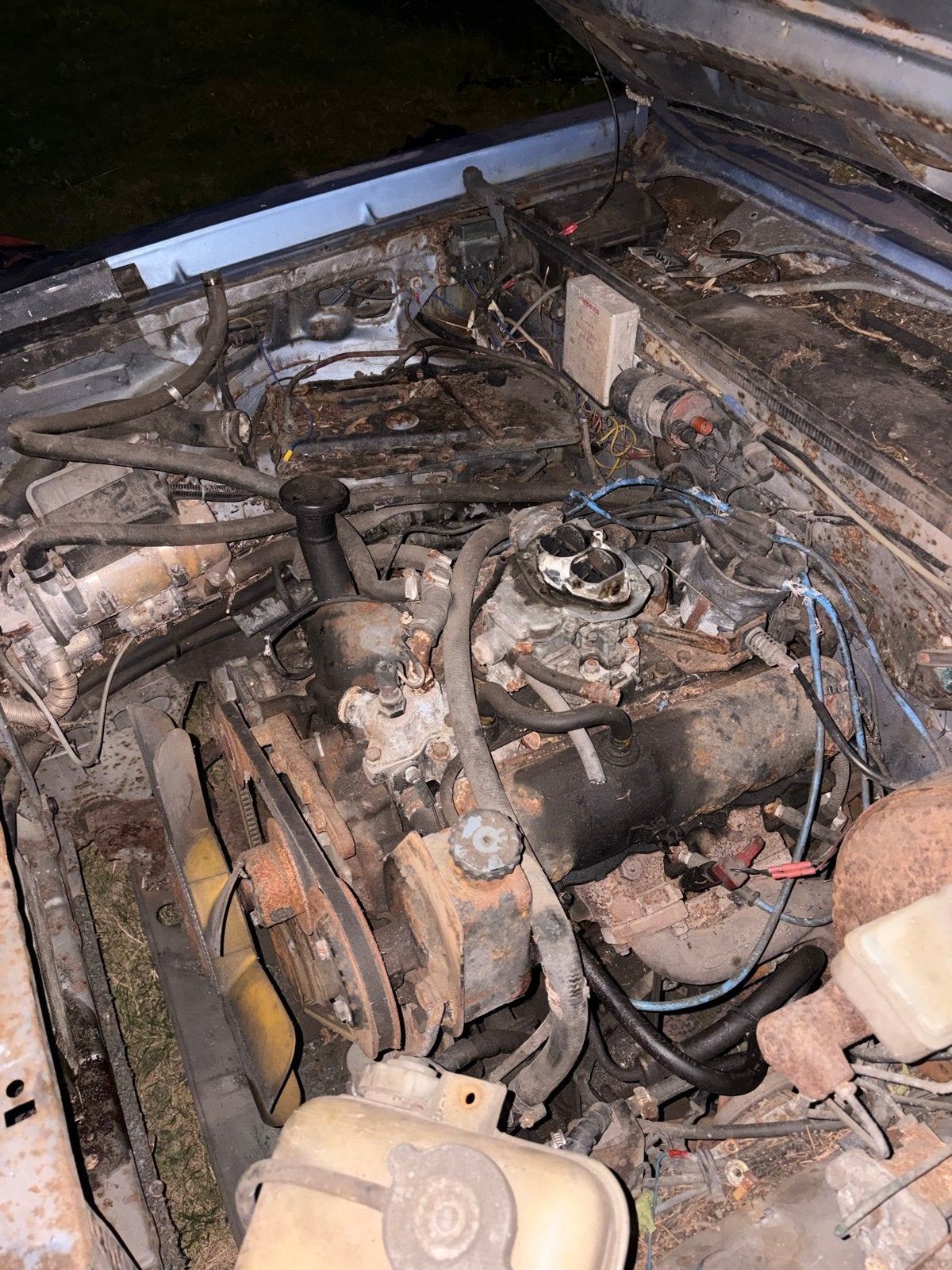 Ford Granada 2.3 V6 motor met T9 5-bak, Gebruikt, Ford, Ophalen of Verzenden, Ford