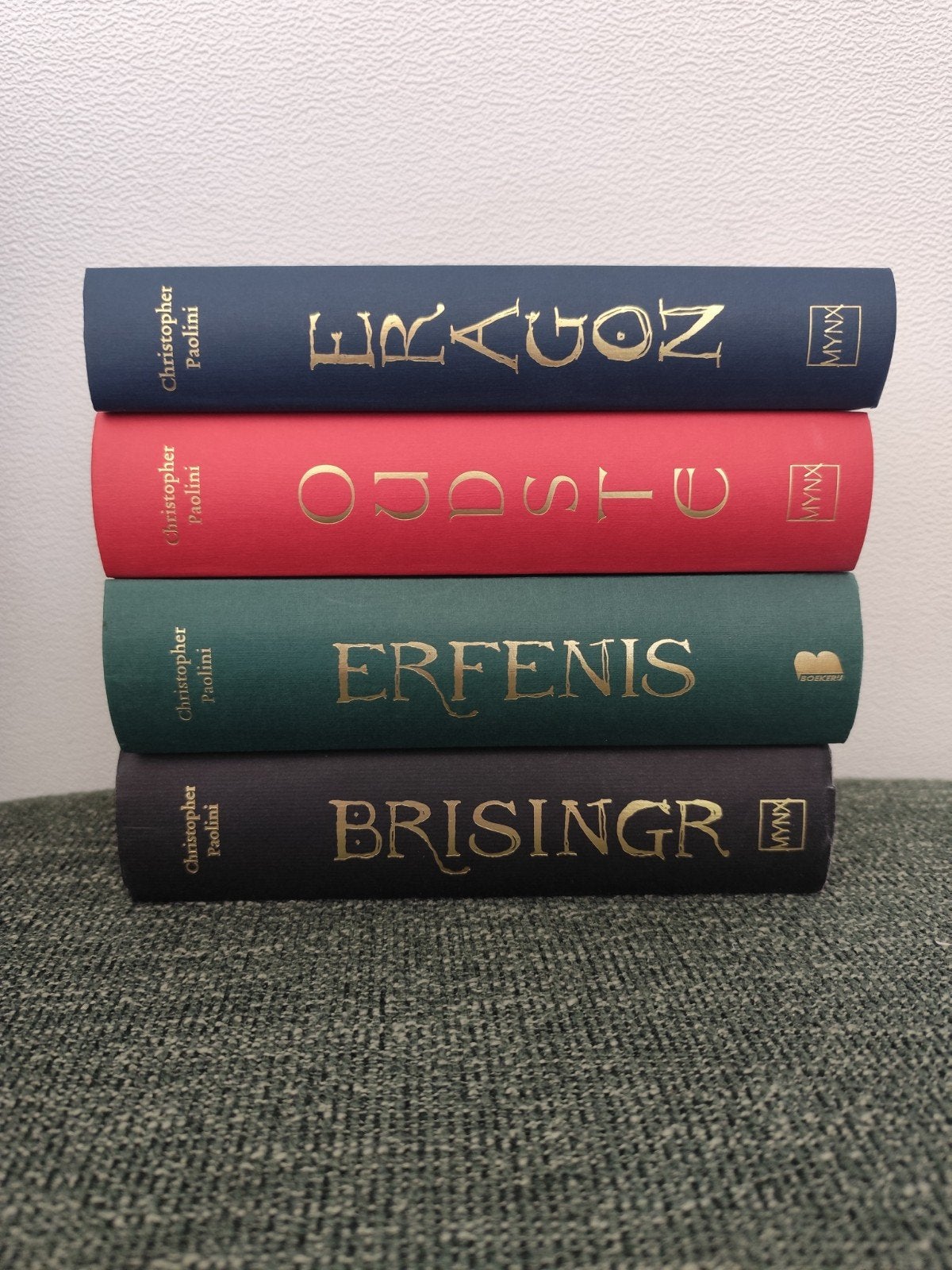 De complete Eragon boekenserie van Christopher Paolini, Ophalen of Verzenden, Gelezen, Christopher Paolini