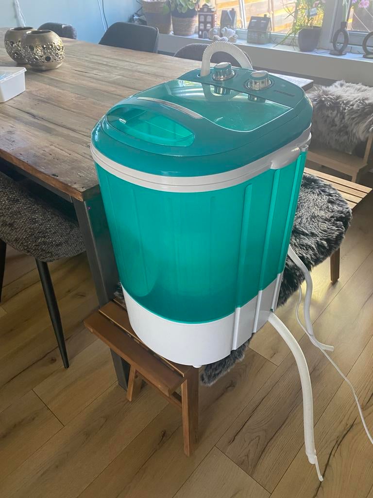 Nog nette camping wasmachine, Ophalen, Minder dan 85 cm, Minder dan 4 kg, Bovenlader