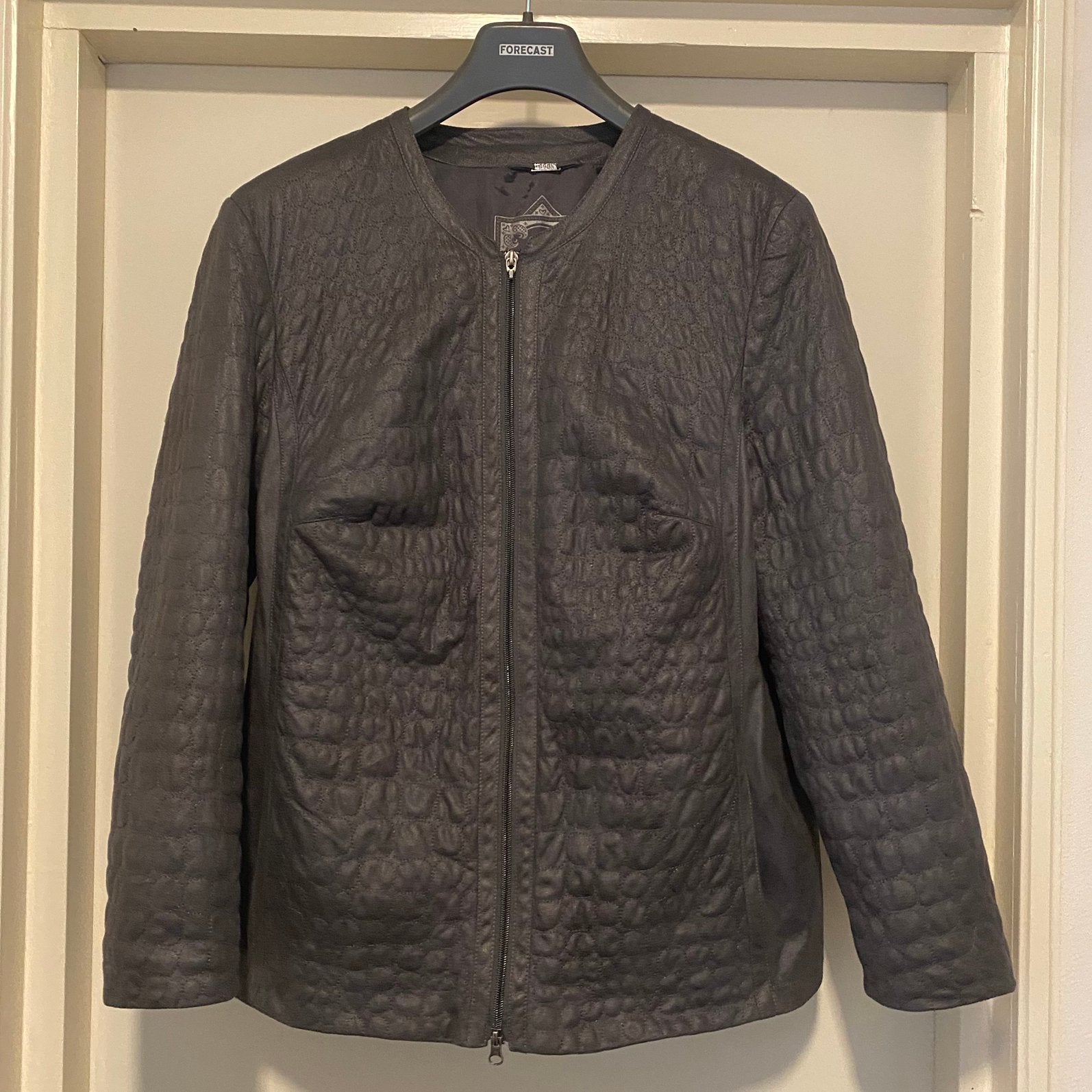 BARBARA LEBEK GRIJS JASJE 48, Ophalen of Verzenden, Gedragen, Maat 46/48 (XL) of groter, Grijs