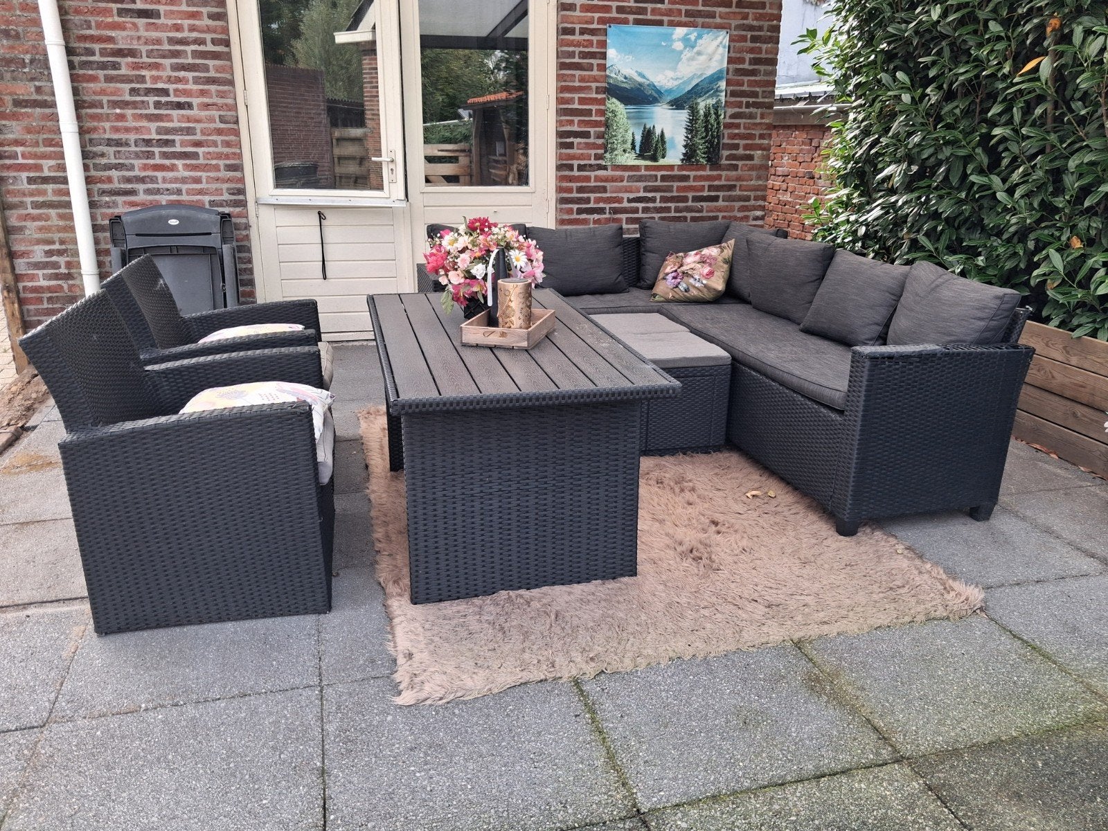loungeset, Ophalen