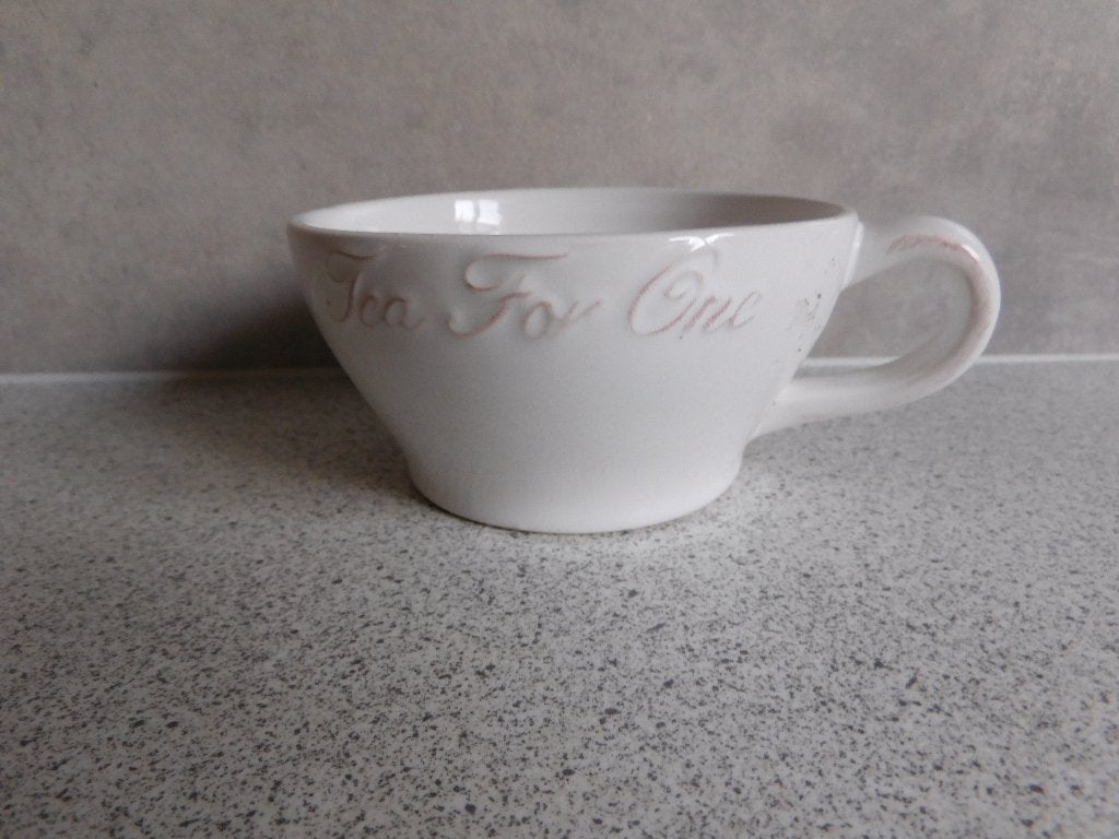 Rivièra Maison Teacup Tea for One, Huis en Inrichting, Overige merken, Keramiek, Landelijk/Boerenbont, Ophalen of Verzenden