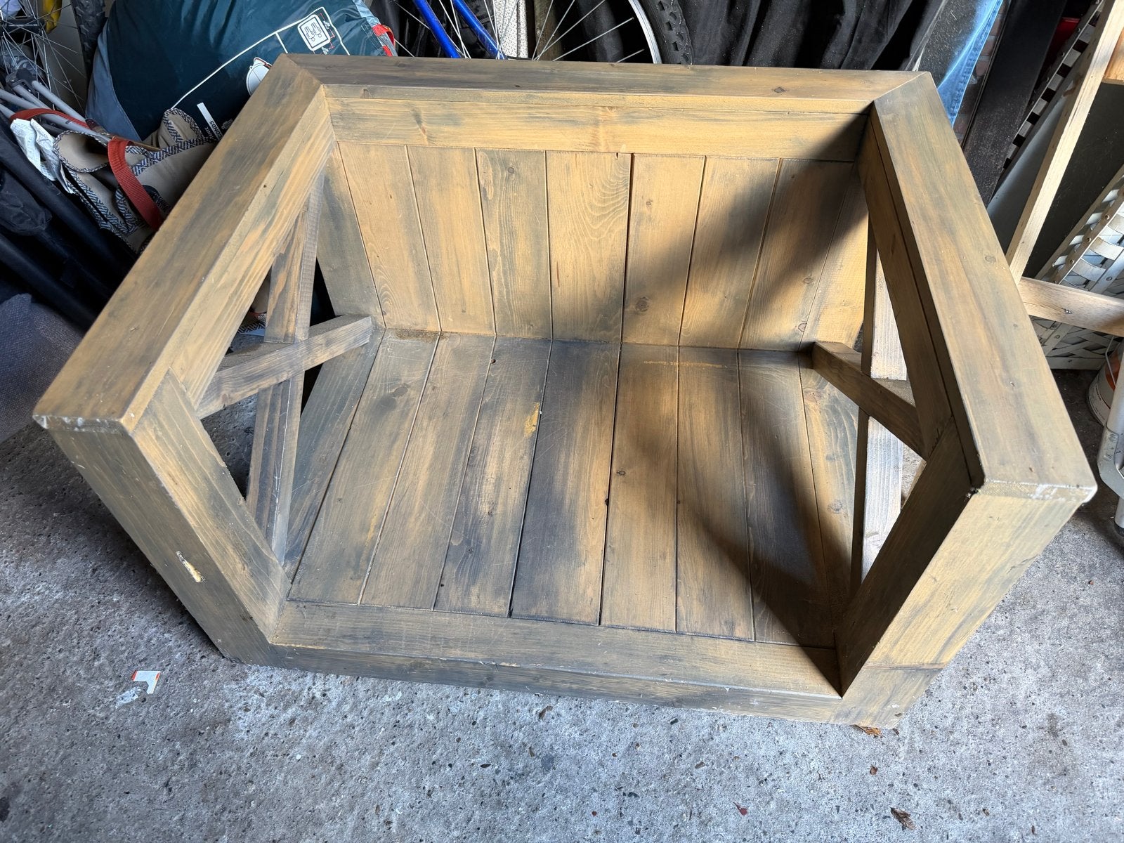 Hondenmand hout, Ophalen, Gebruikt, Overige