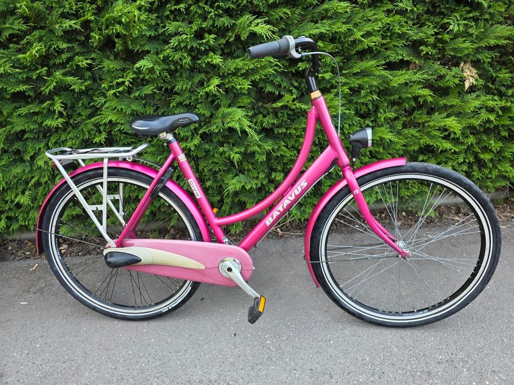 Batavus Diva Damesfiets 3 Versnellingen 28" inch H56cm, Fietsen en Brommers, Fietsen | Dames | Omafietsen, Ophalen, Terugtraprem