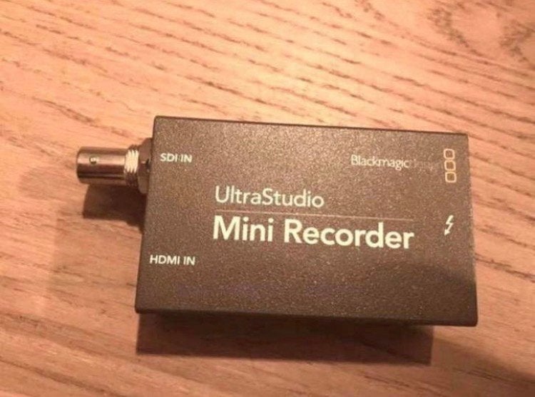 Blackmagic Design UltraStudio Mini Recorder (Thunderbolt-2), Ophalen of Verzenden, Zo goed als nieuw