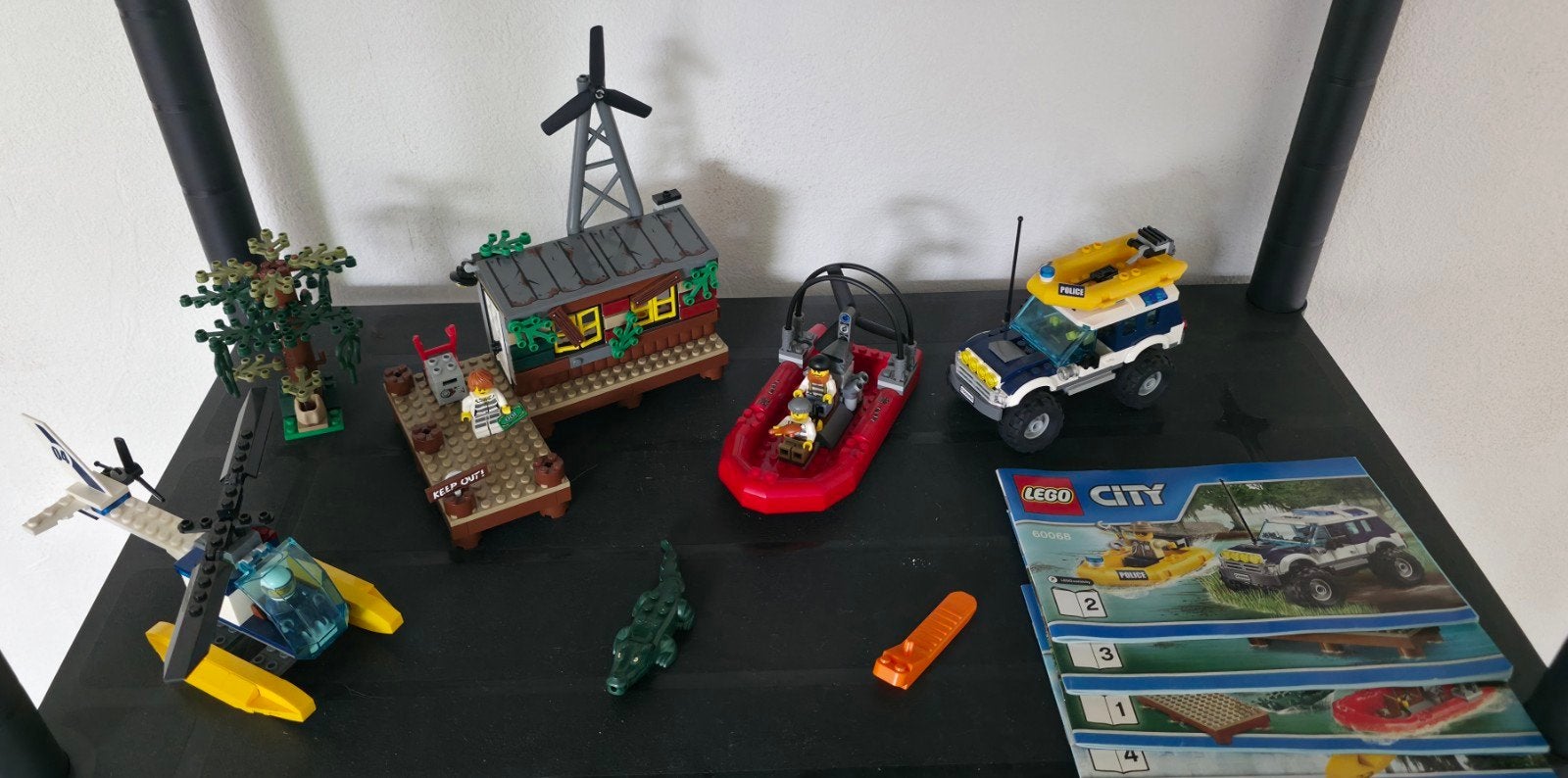 LEGO Vuurtoren, Blokhut en Hideout, Ophalen of Verzenden, Gebruikt