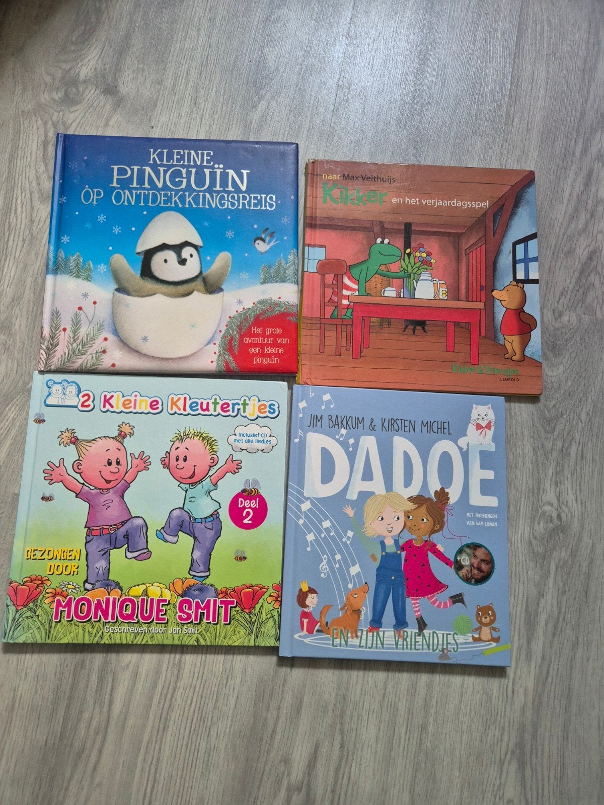 4 leuke kinderboeken, Ophalen