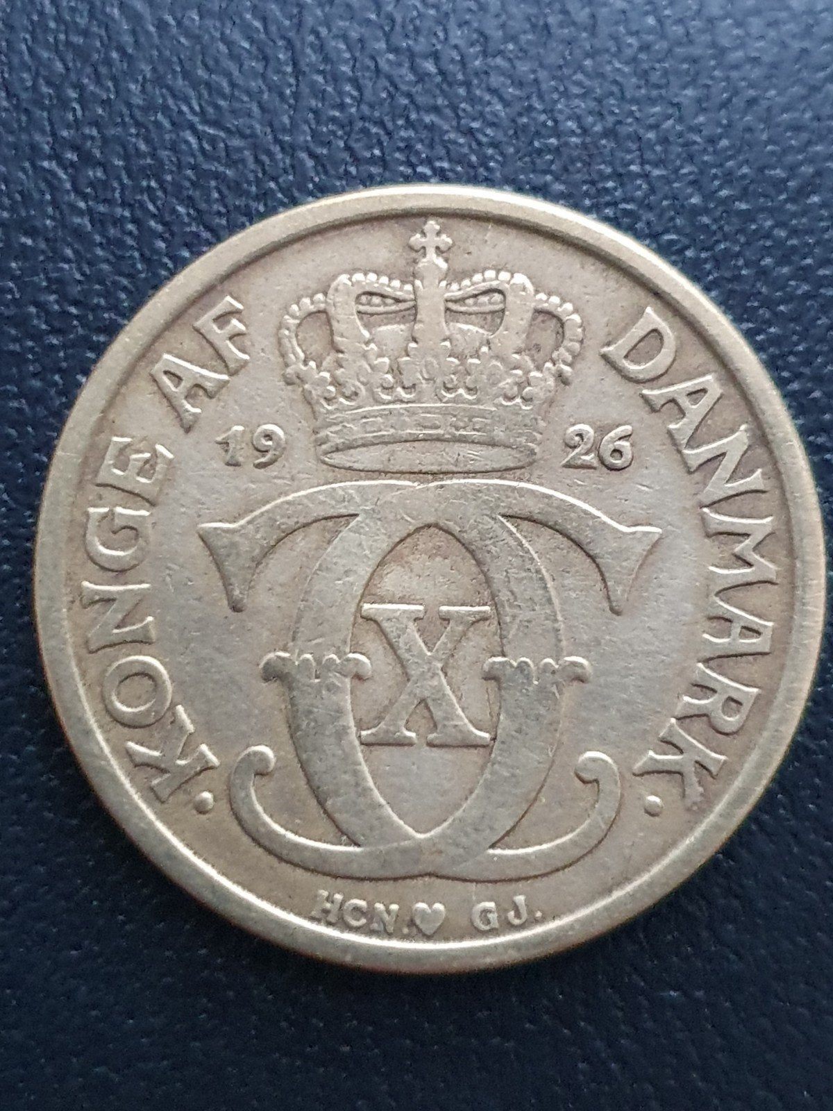 1 Krone 1926 Denemarken., Ophalen of Verzenden, Losse munt