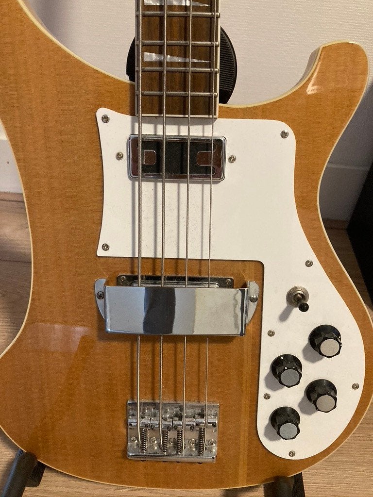Rickenbacker style Indie basgitaar, Muziek en Instrumenten, Ophalen, Zo goed als nieuw, Elektrisch
