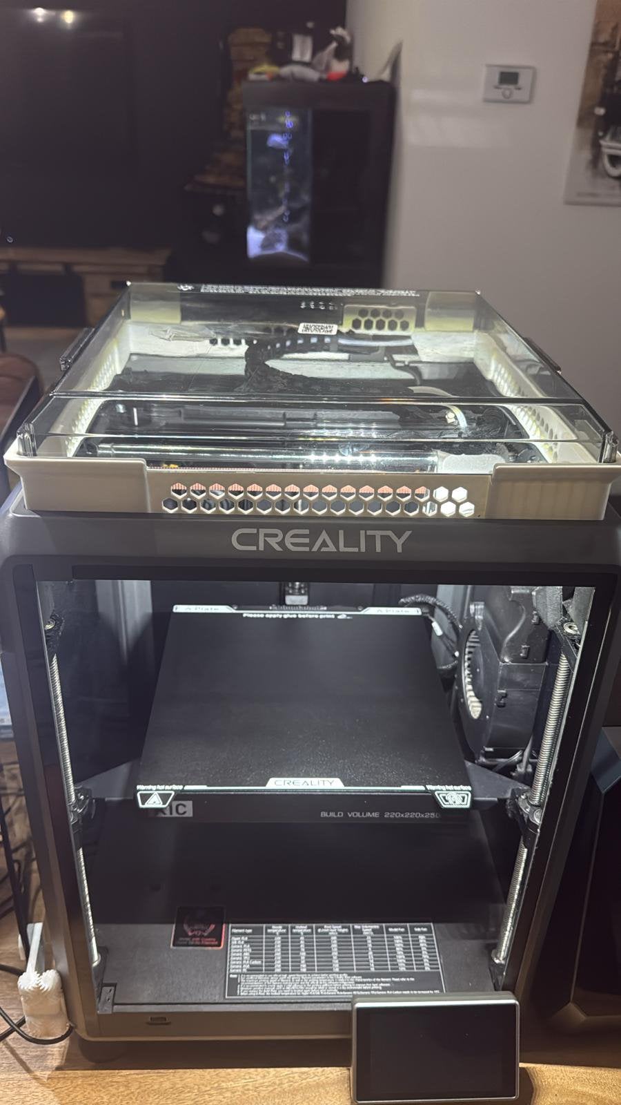 Creality K1C 3D printer, Computers en Software, 3D Printers, Ophalen, Zo goed als nieuw