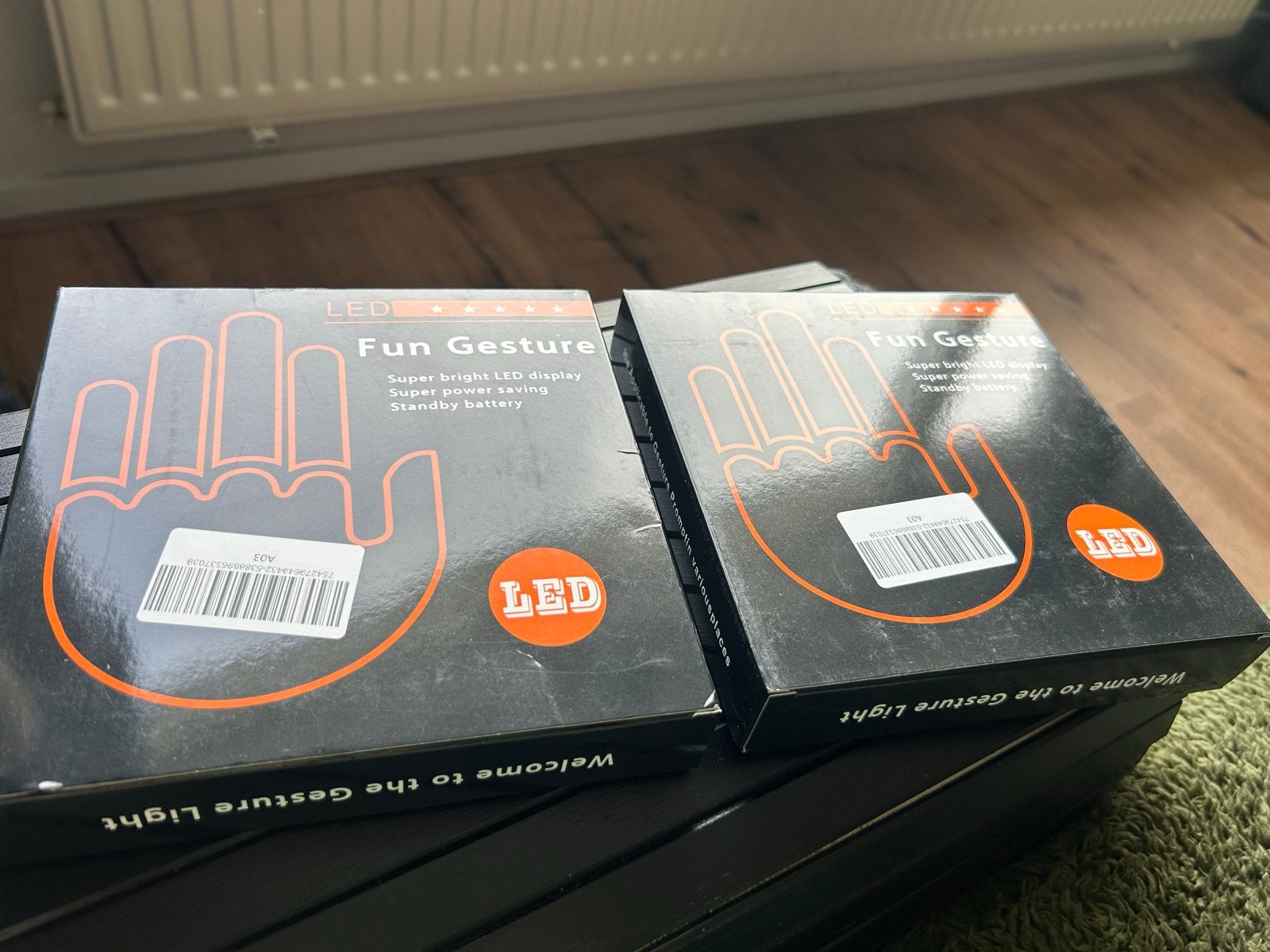 LED Fun Gesture Licht - Super helder display, Zwart, Nieuw, Kunststof, Ophalen of Verzenden