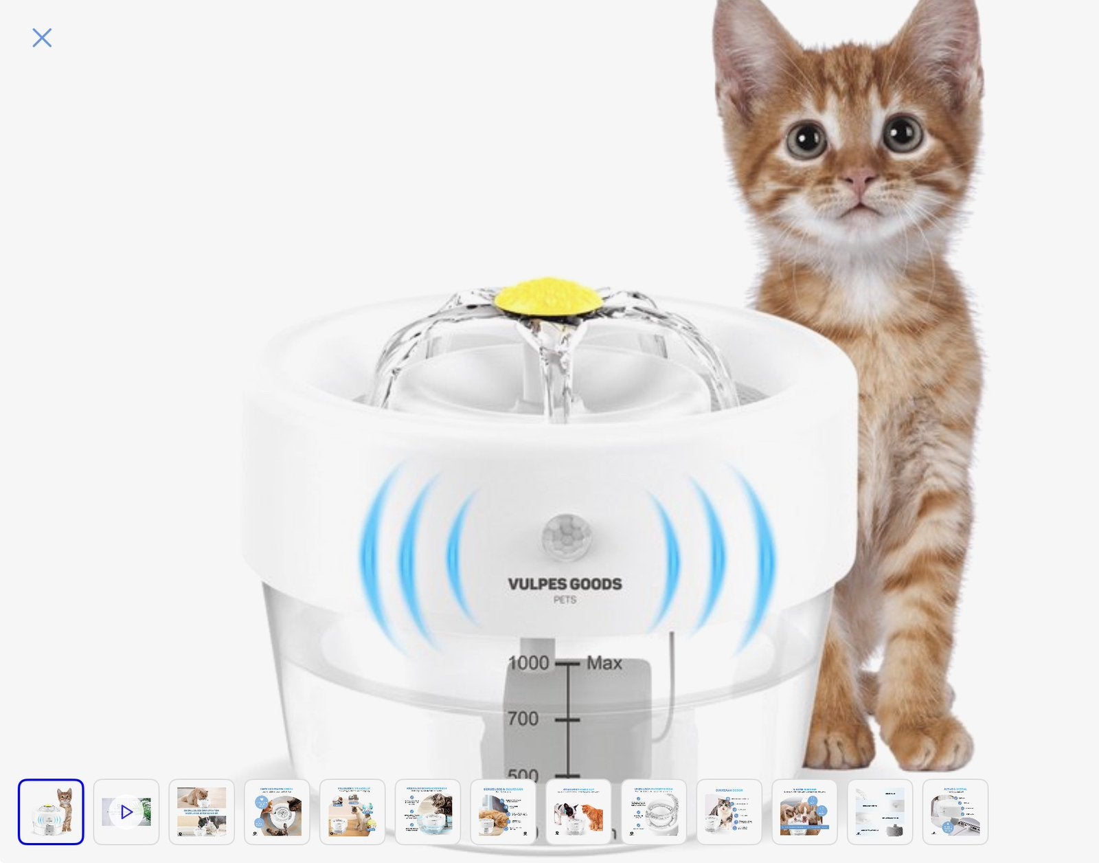 Vulpes Goods Pets Drinkfontein, Ophalen of Verzenden, Zo goed als nieuw