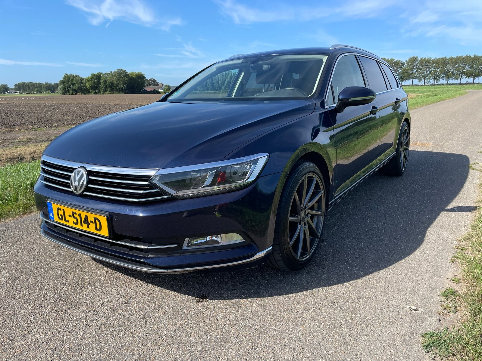 Volkswagen Passat 1.6 TDI 88KW BMT Variant DSG 2015 Blauw, Auto's, 4 cilinders, Blauw, Origineel Nederlands, Stationwagon